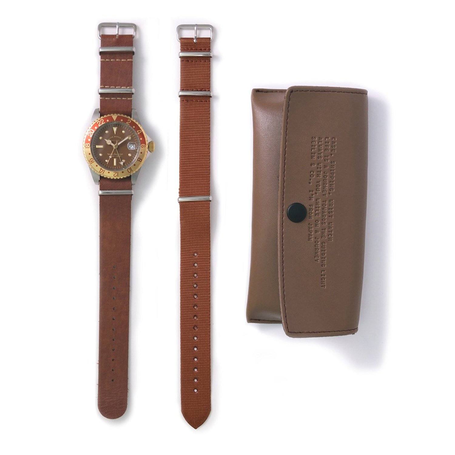VAGUE WATCH CO. - BRWN GMT (ブラウン ジーエムティー) NEW