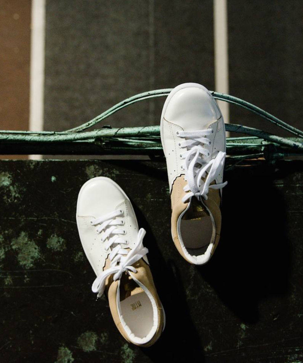 MYNE - ハイブリットスニーカー - NATURAL×WHITE | ADDICT WEB SHOP