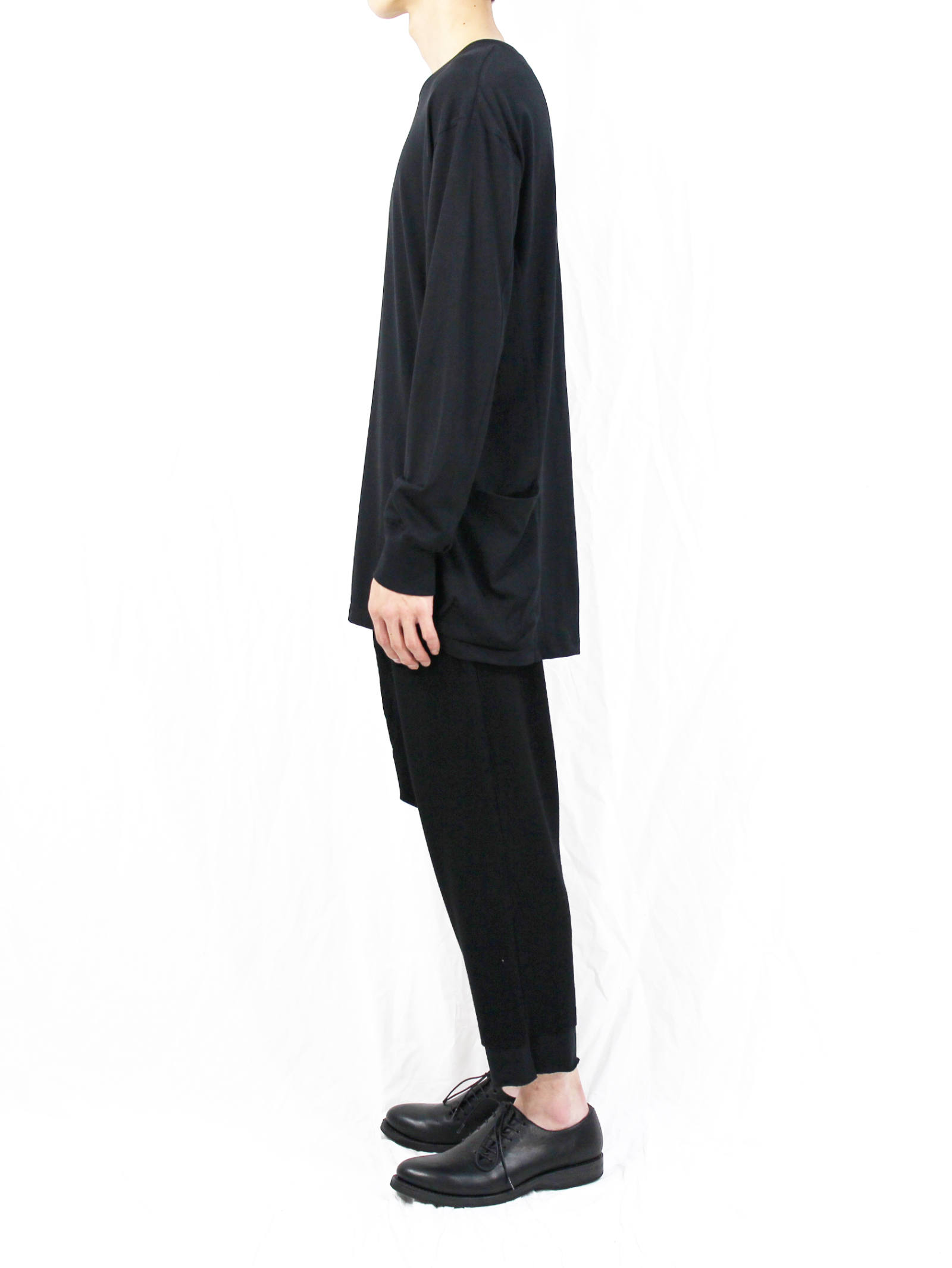 The Viridi-anne - 60/2天竺裾ポケット長袖T | ADDICT WEB SHOP