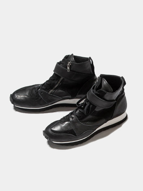 The Viridi-anne - レザーコンビスニーカー - BLACK | ADDICT WEB SHOP