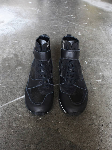 The Viridi-anne - レザーコンビスニーカー - BLACK | ADDICT WEB SHOP