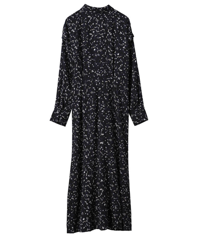 Clane ドットフラワーシャツワンピース Addict Web Shop