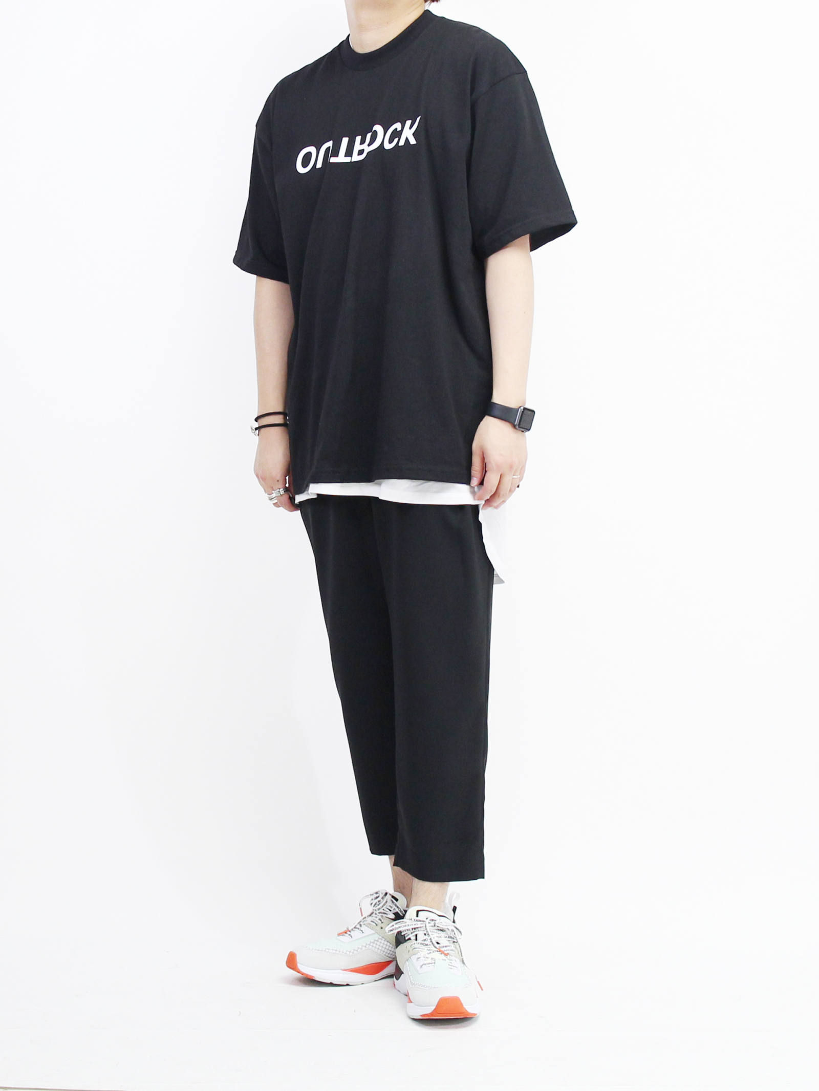 ☆様　CLANEブラック0 CLANE HOMME - CLANE×MINEDENIM OUTROCK TEE - BLACK | ADDICT WEB SHOP