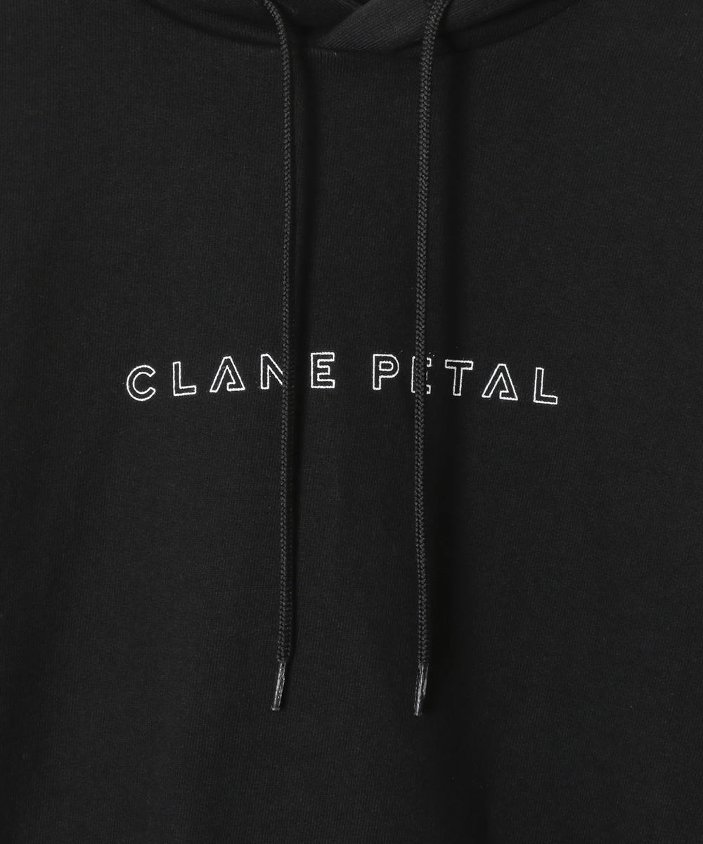 CLANE - クラネペタルスウェットパーカー - BLACK | ADDICT WEB SHOP