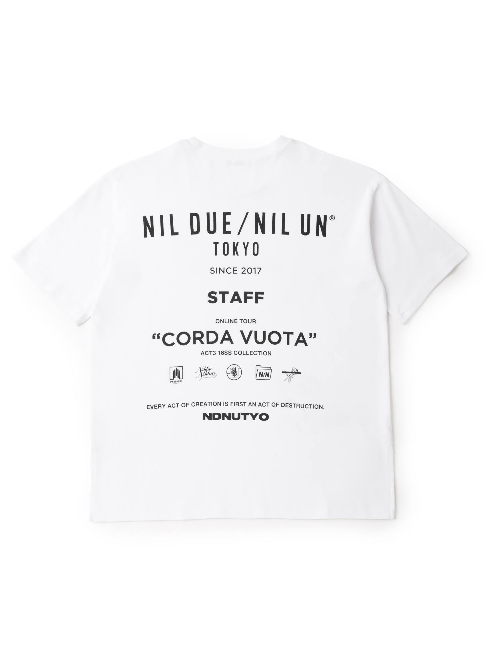 新品未開封☆nilduenilun 白シャツ 新品未開封☆nilduenilun 白