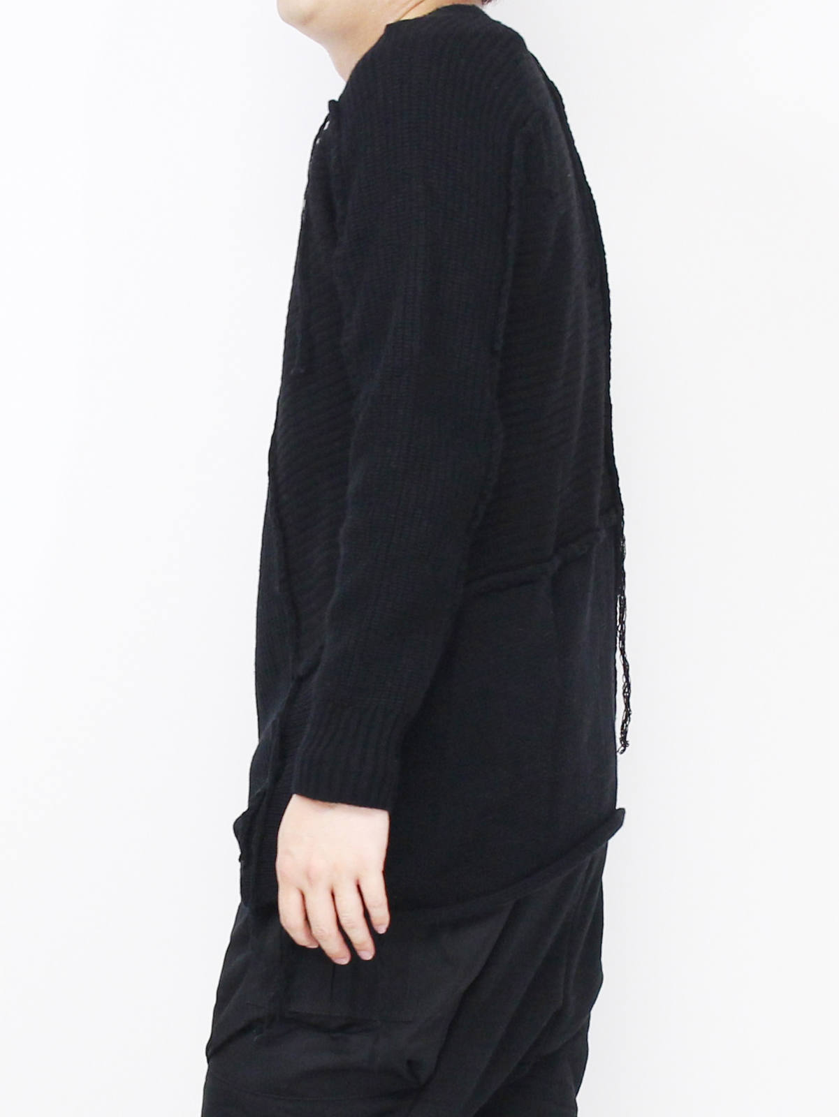 Viridi-anne パッチワークニット ヴィリジアン ヴィリディアン The Viridi-anne - パッチワークニット - BLACK | ADDICT WEB SHOP