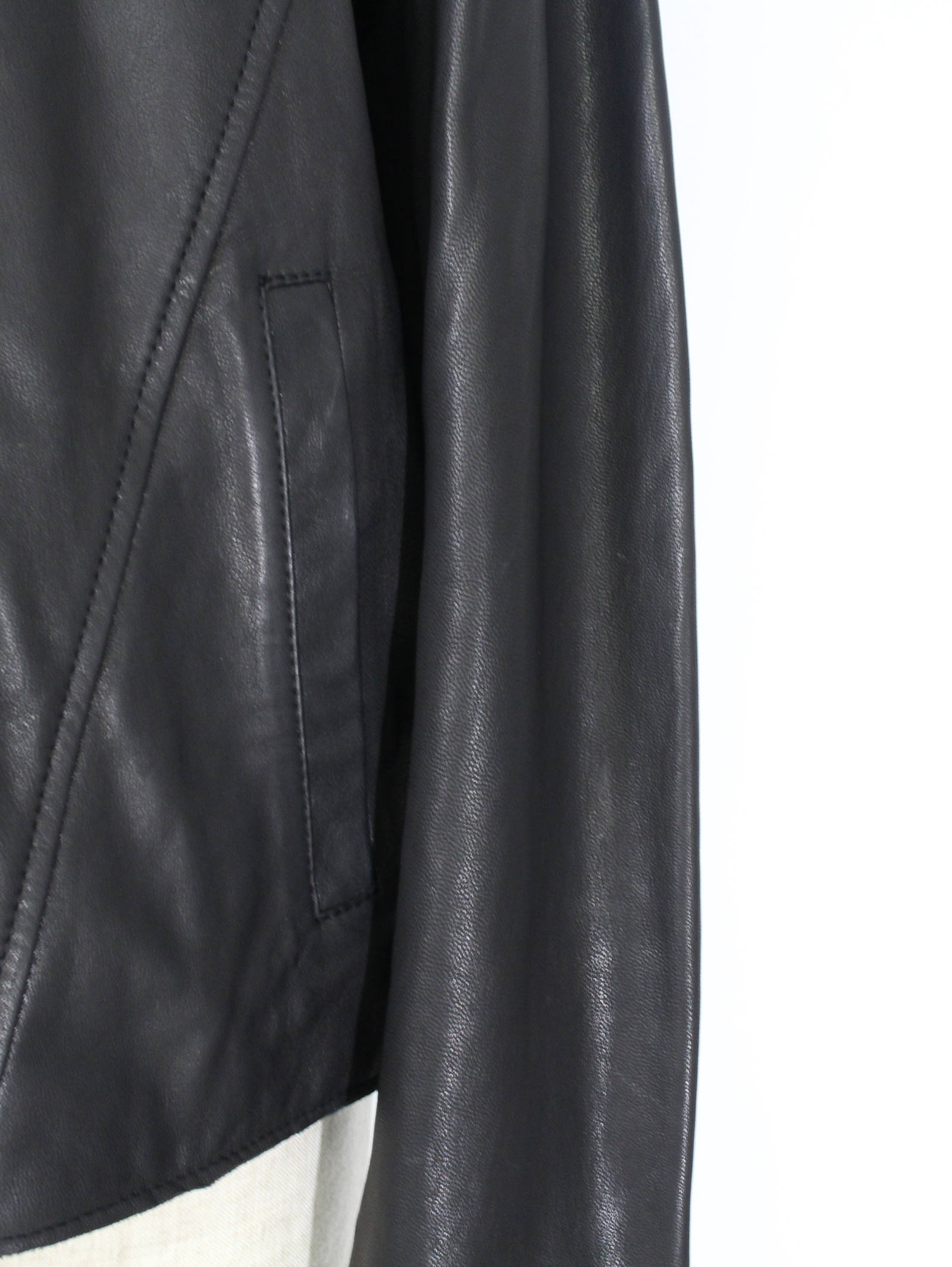 DOMENICO+SAVIO シングルライダースジャケット レザージャケット DOMENICO+SAVIO - シングルレザージャケット - SINGLE RIDERS JACKET