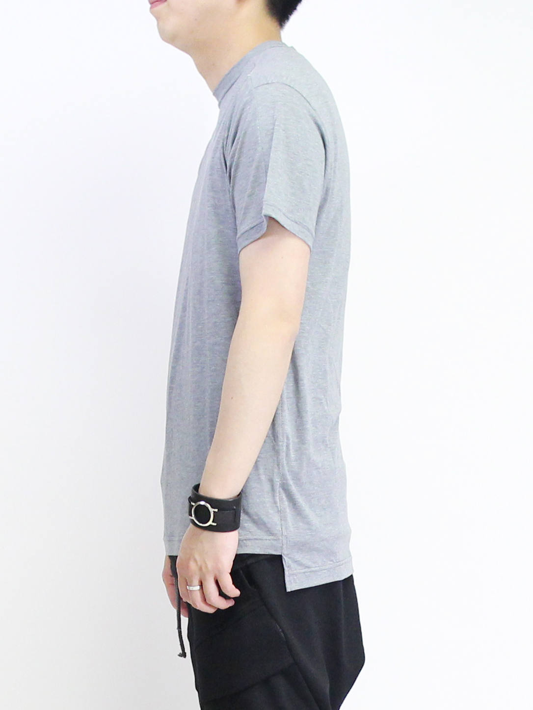 The Viridi-anne - 綿シルクレギュラーT - GREY | ADDICT WEB SHOP