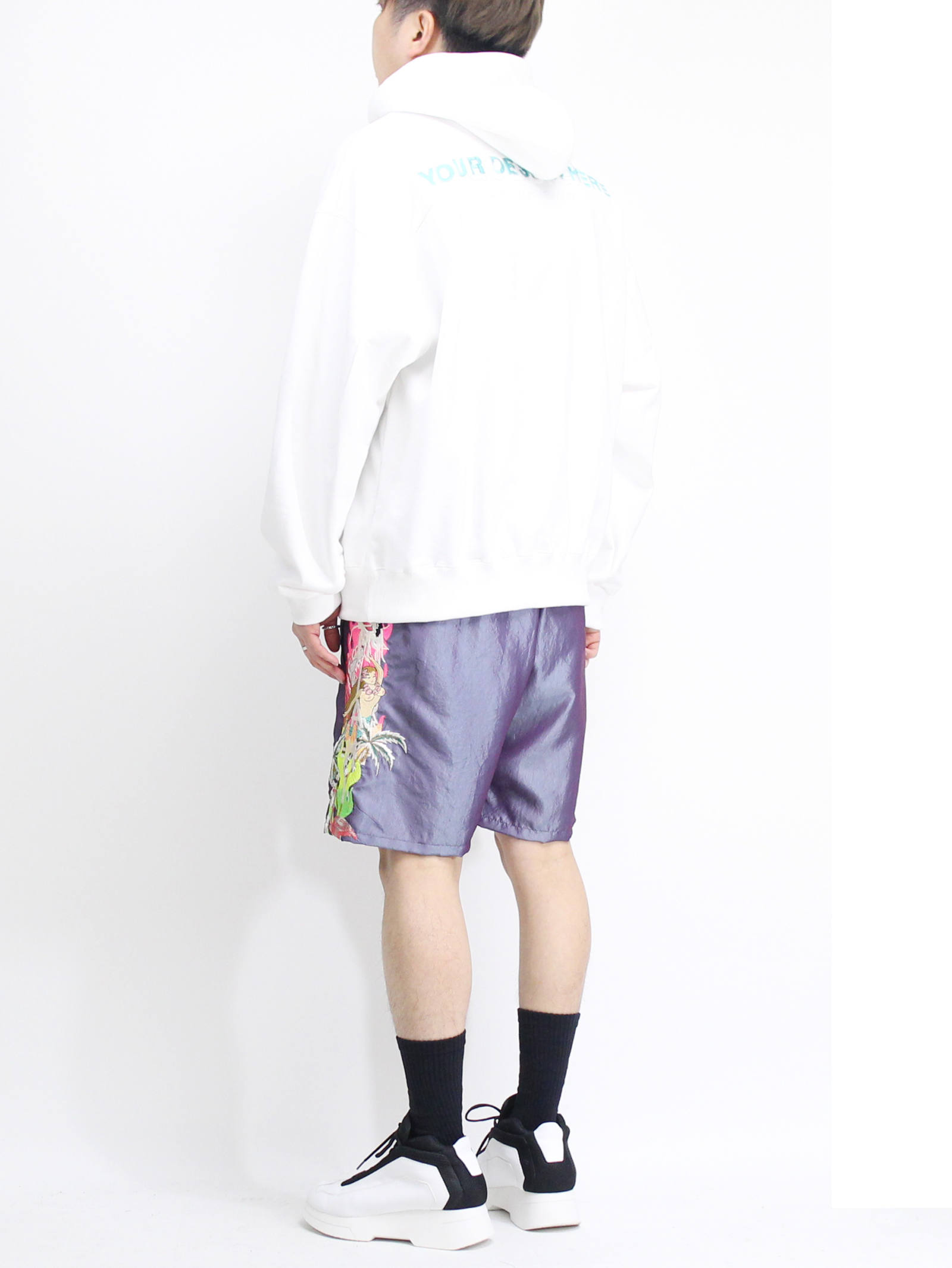 パンツ doublet CHAOS EMBROIDERY CHAMBRAY SHORTS yEw9wJTV.jpg?width=768