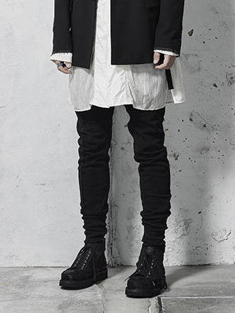 THE VIRIDI-ANNE （ヴィリジアン）度詰め天竺スキニーパンツ The Viridi-anne - The Viridi-anne ザ・ヴィリジアン 度詰め天竺