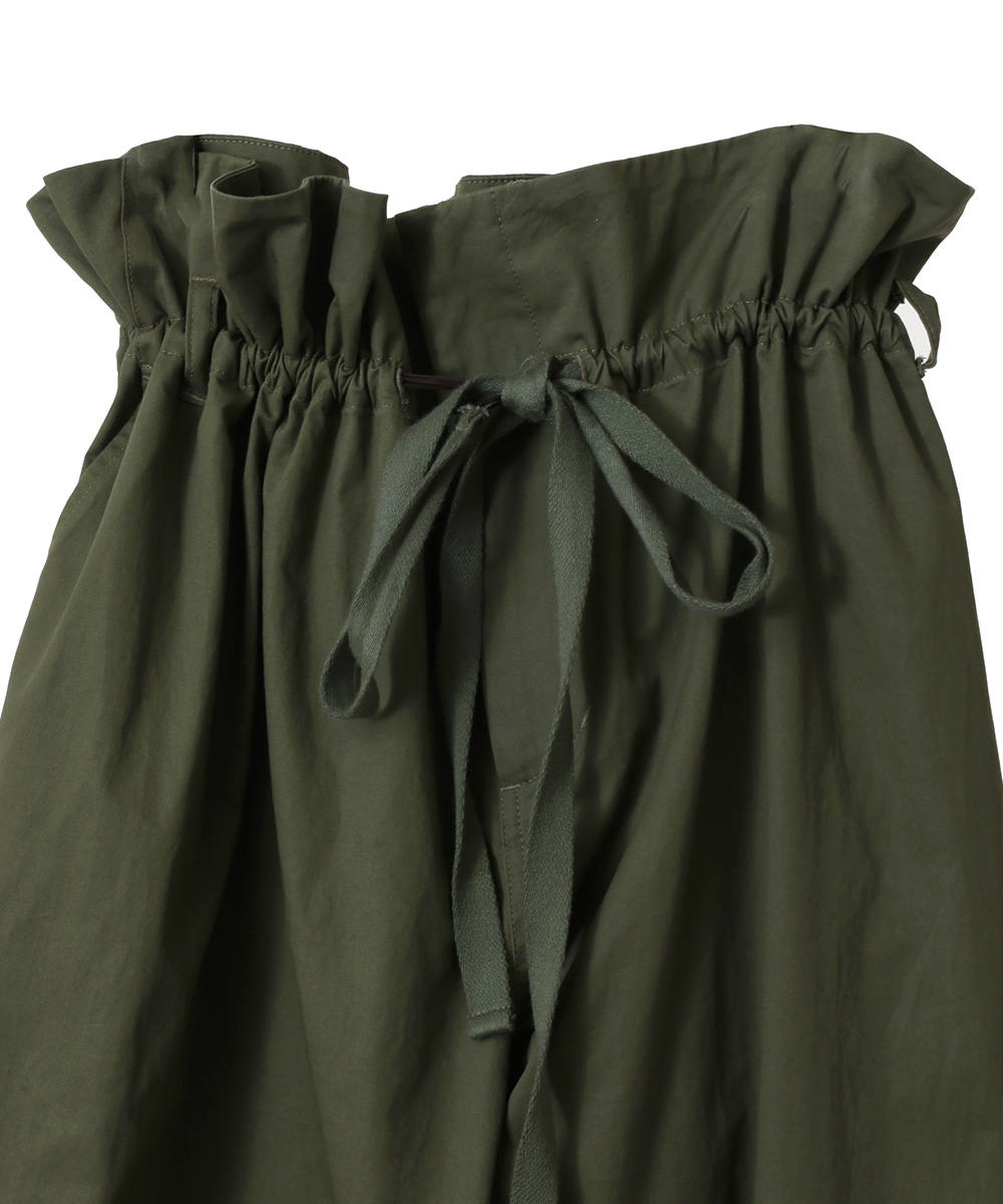 パンツ CLANE MILITARY SHIRRING P/T CLANE - ミリタリーシャーリングパンツ - MILITARY SHIRRING P/T