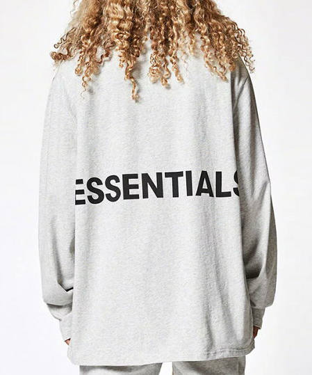 ESSENTIALS × THEATER8 FOG ロンT ペンキ　プリント ESSENTIALS × THEATER8 FOG ロンT ペンキ プリント