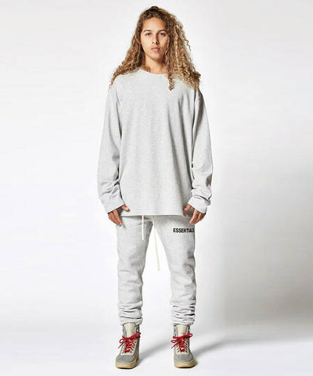 FOG ESSENTIALS - ESSENTIALS ロゴプリント長袖 プリントTシャツ