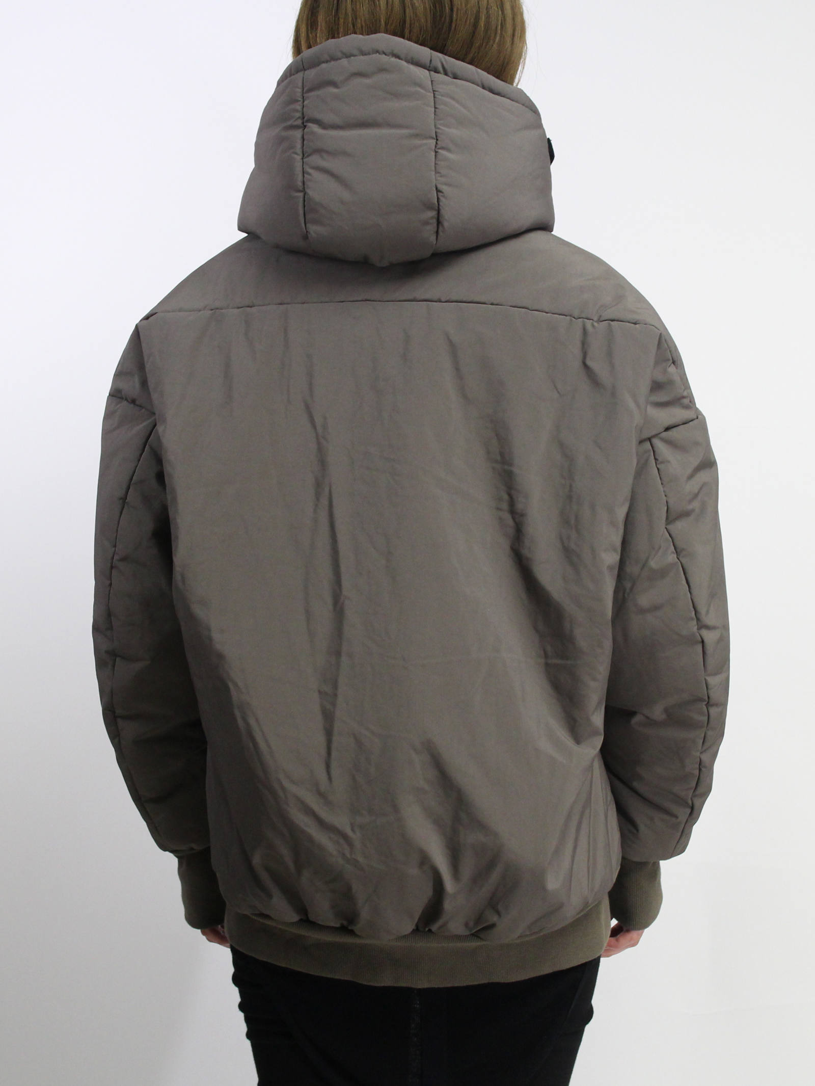 5DSL パディングジャケット フード付き NILoS - フードジャケット - FIXED PADDING HOODED JACKET - DUST