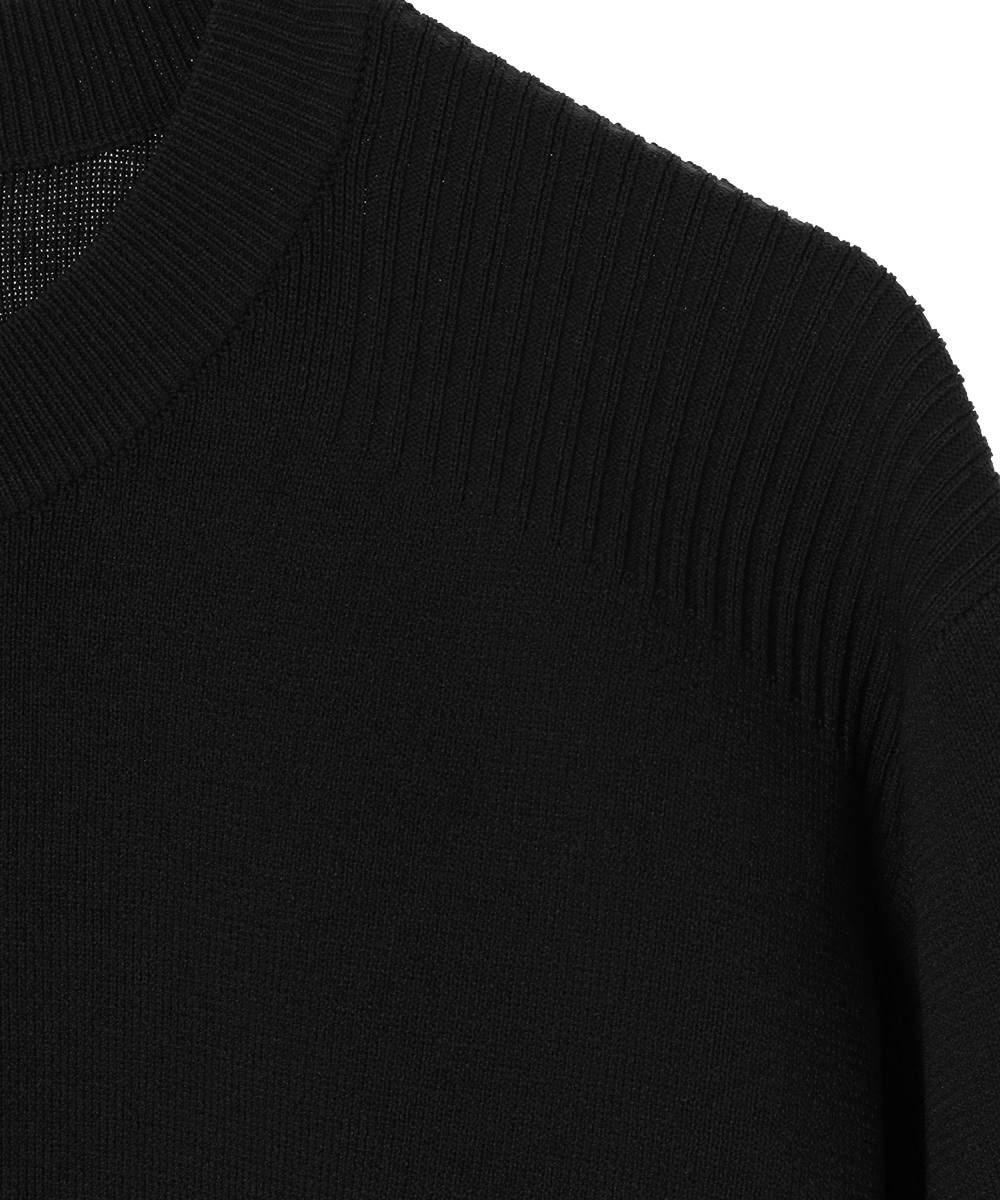 CLANE - ハーフスリーブコンパクトニット - HALF SLEEVE BASIC COMPACT