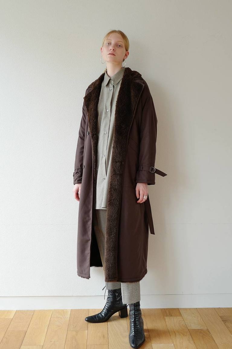 reversible long coat