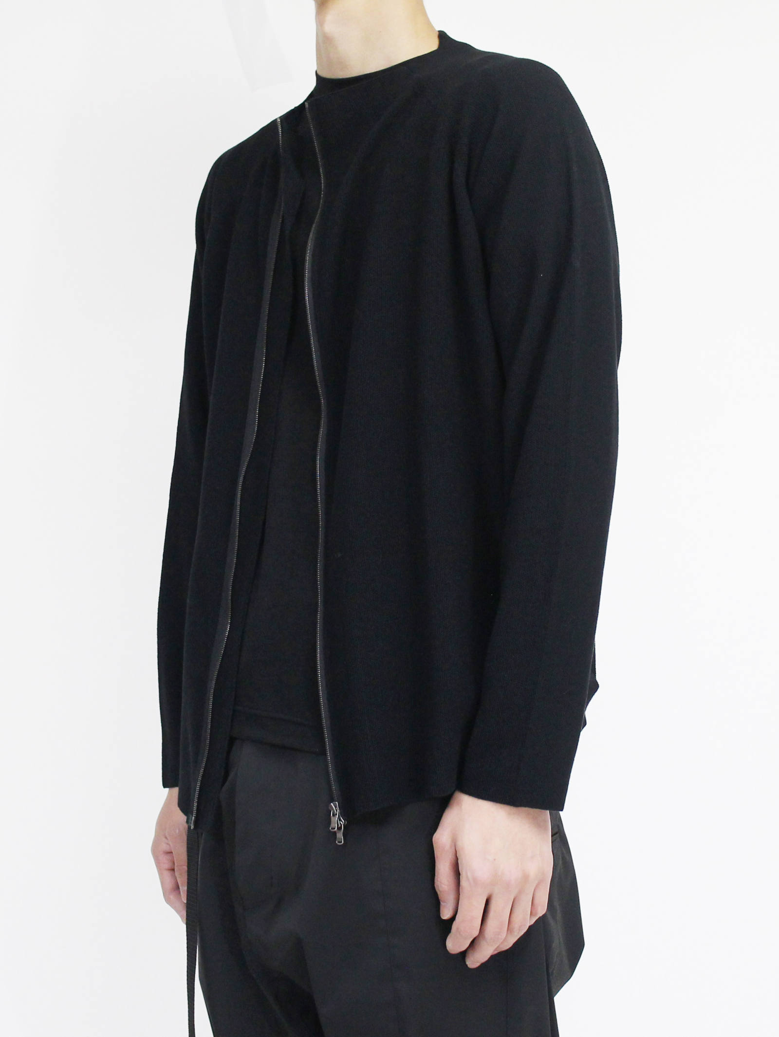 The Viridi-anne - 強撚ジップカーディガン | ADDICT WEB SHOP