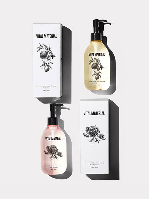 VITAL MATERIAL - オーガニック ハンド ボディソープ ベルガモット 300mL ADDICT WEB SHOP