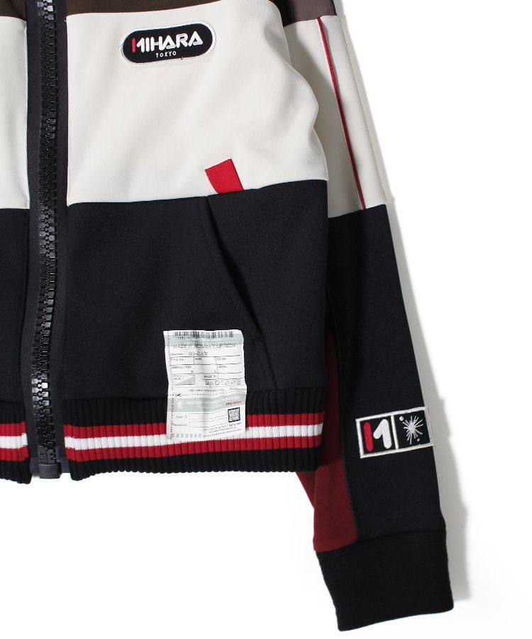 Maison MIHARA YASUHIRO - ボーダートラックジャケット - Border track